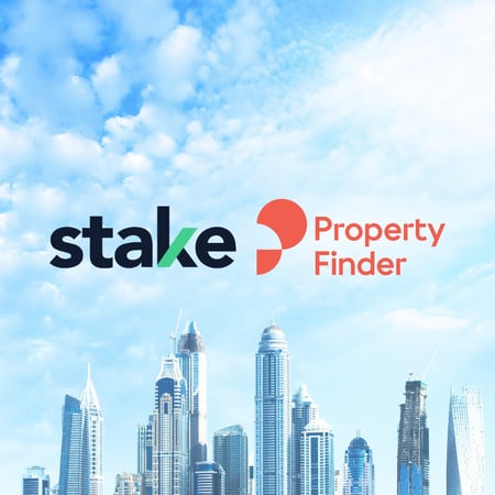Property Finder invests in Stake: Built different. Backed by the best